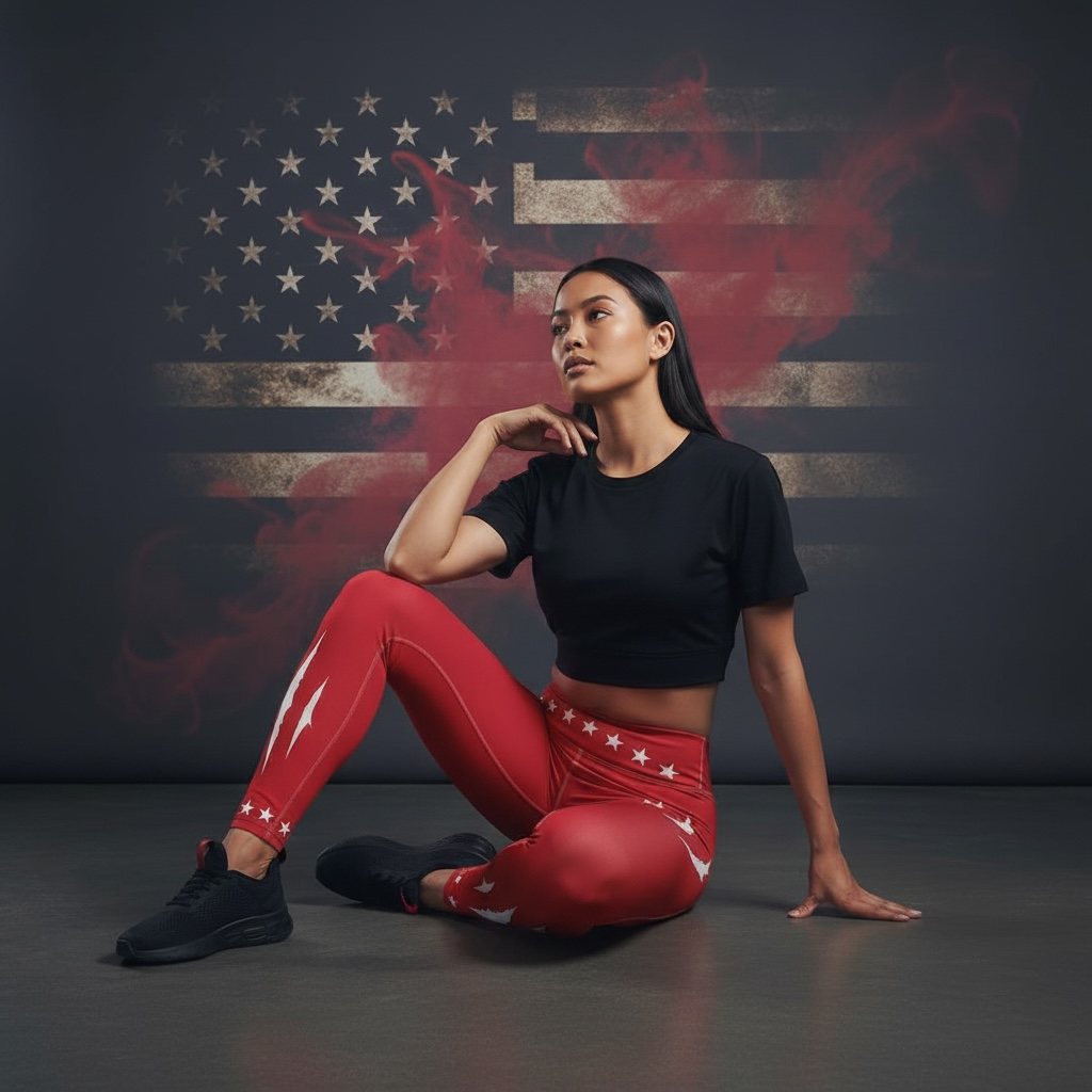 VAULTLINE | Liberty Steel Shred Leggings