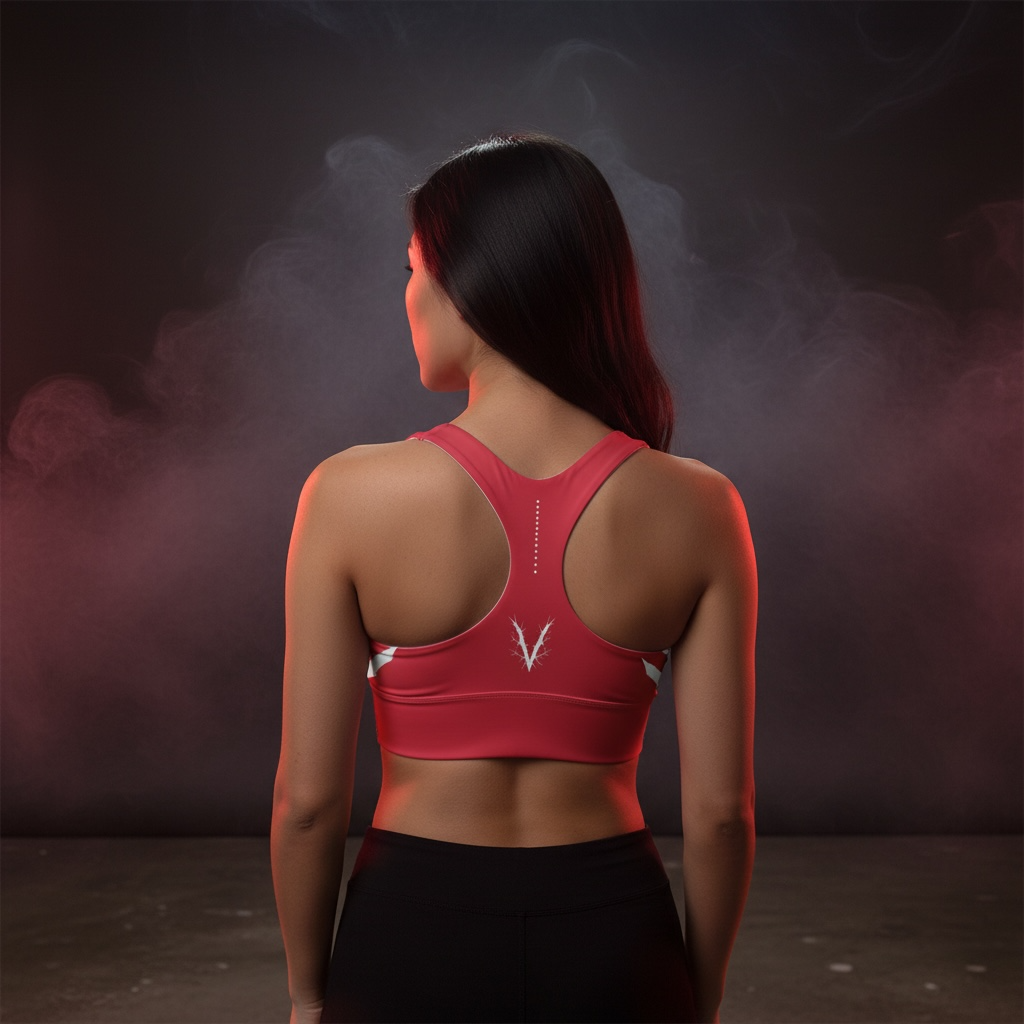 VAULTLINE | Liberty Steel Shred Longline Sports Bra