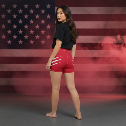 VAULTLINE | Liberty Steel Shred Yoga Shorts