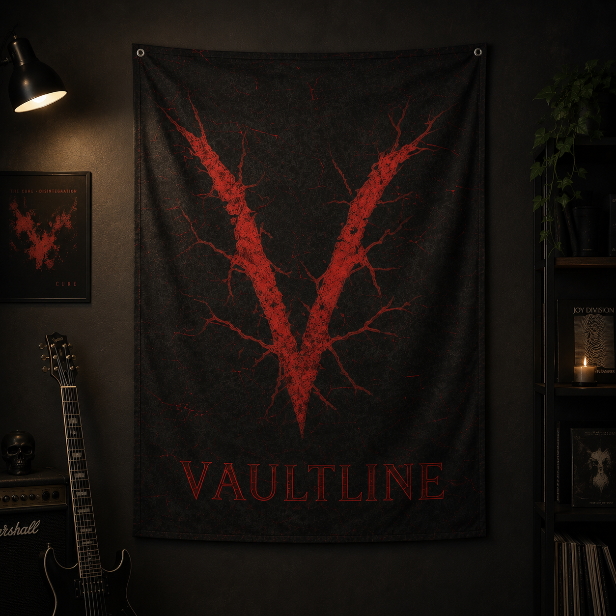 Vaultline V Mark Flag