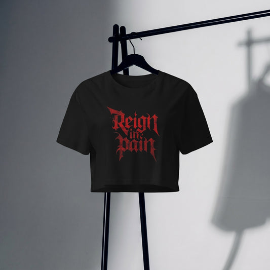 VAULTLINE | Reign in Pain Women’s Crop Top